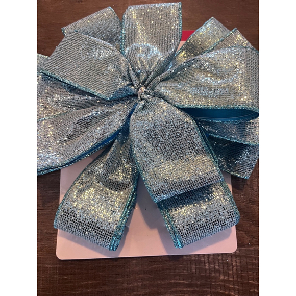 Large Tiffany Blue Celebrate It Bow - Picture 2 of 6